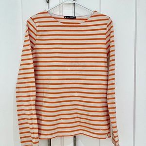 Petit Bateau Striped Long T-shirt